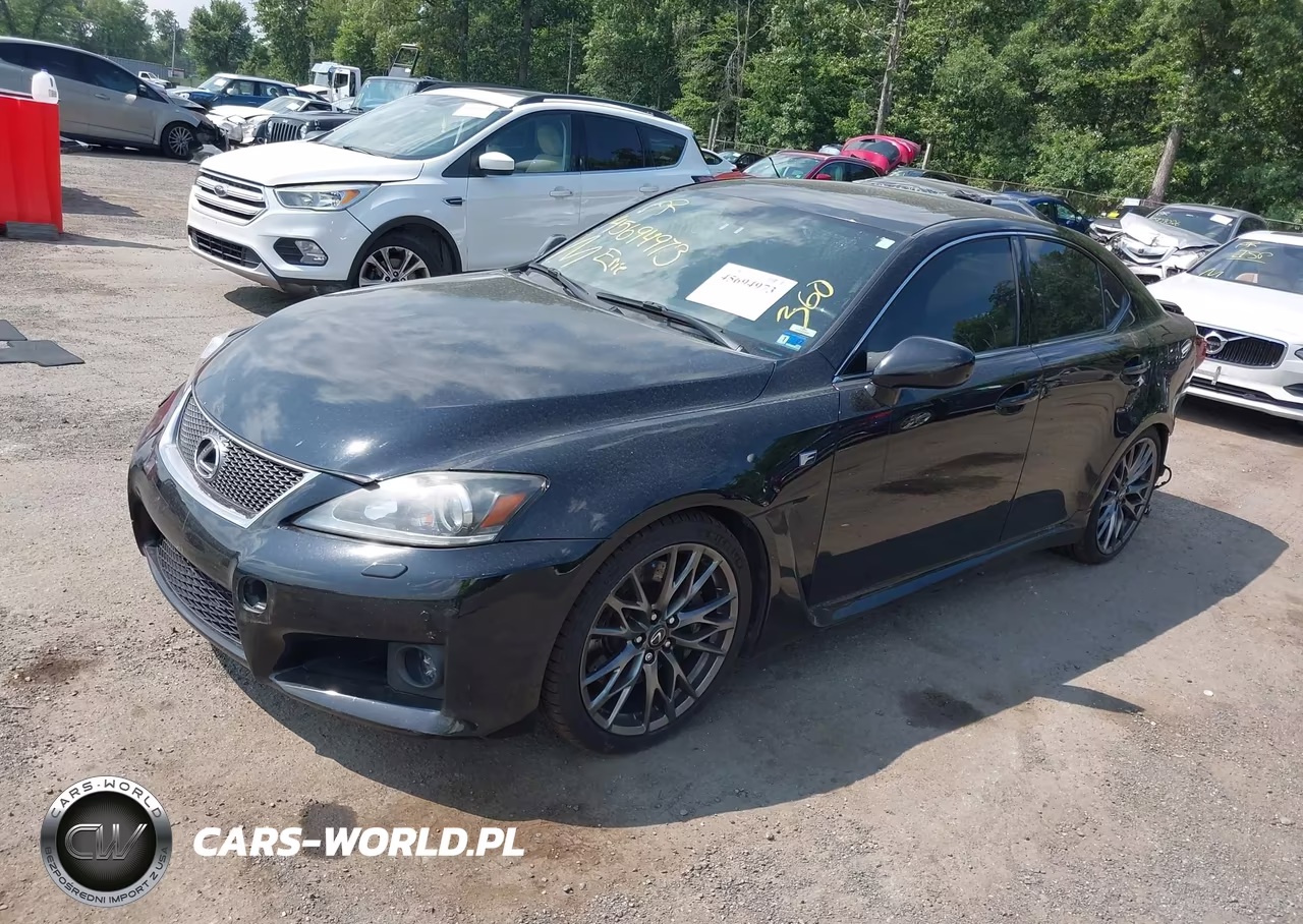 2012 Lexus Is F VIN:JTHBP5C29C5009803 - 2