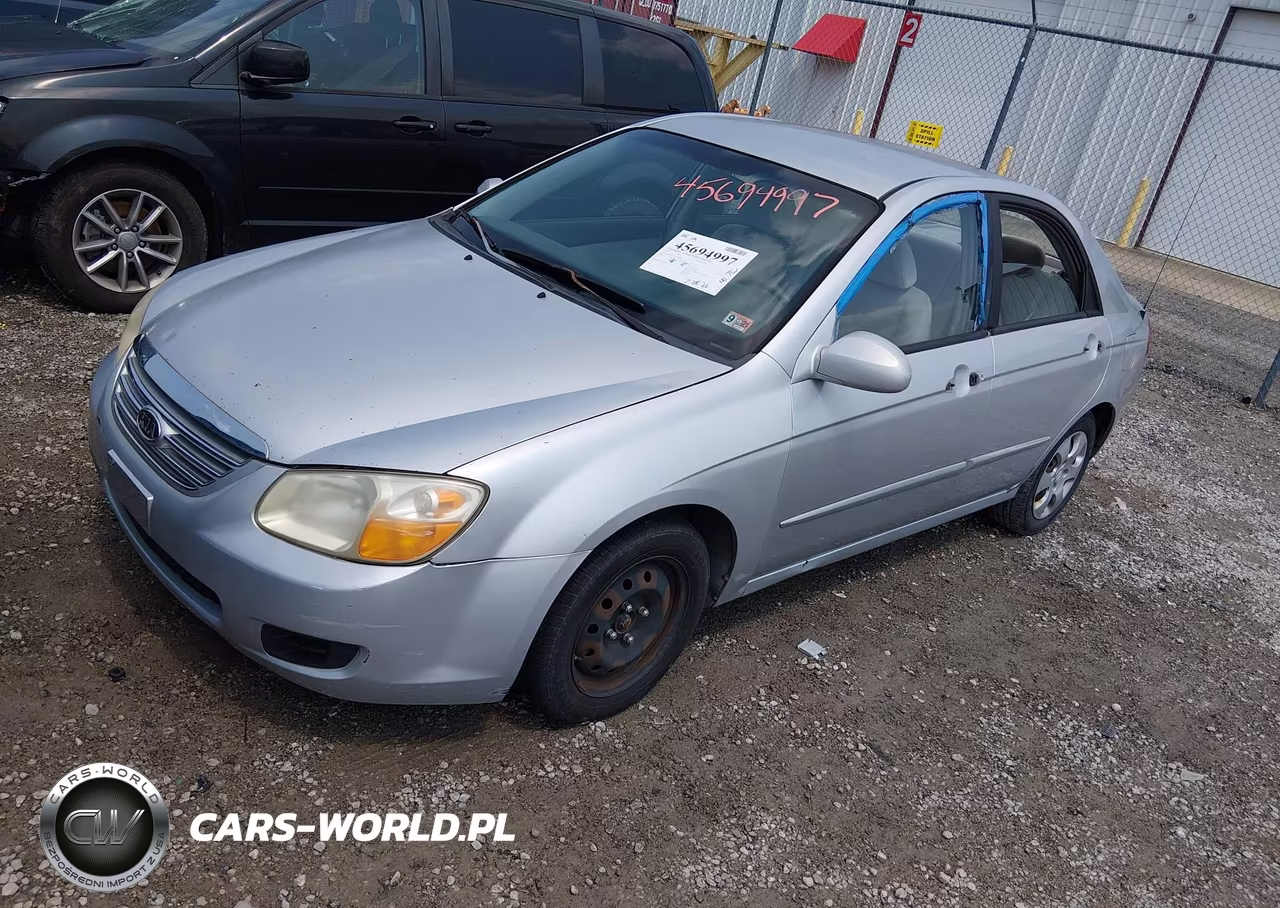 2007 Kia Spectra Ex VIN:KNAFE121975395720 - 2