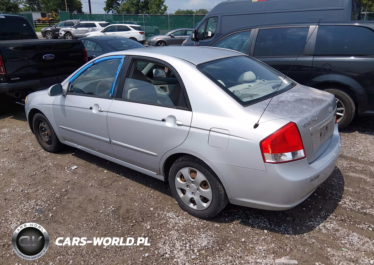 2007 Kia Spectra Ex VIN:KNAFE121975395720 - 3