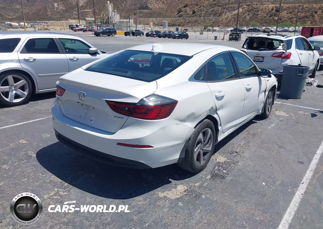 2019 Honda Insight Ex VIN:19XZE4F55KE005045 - 4