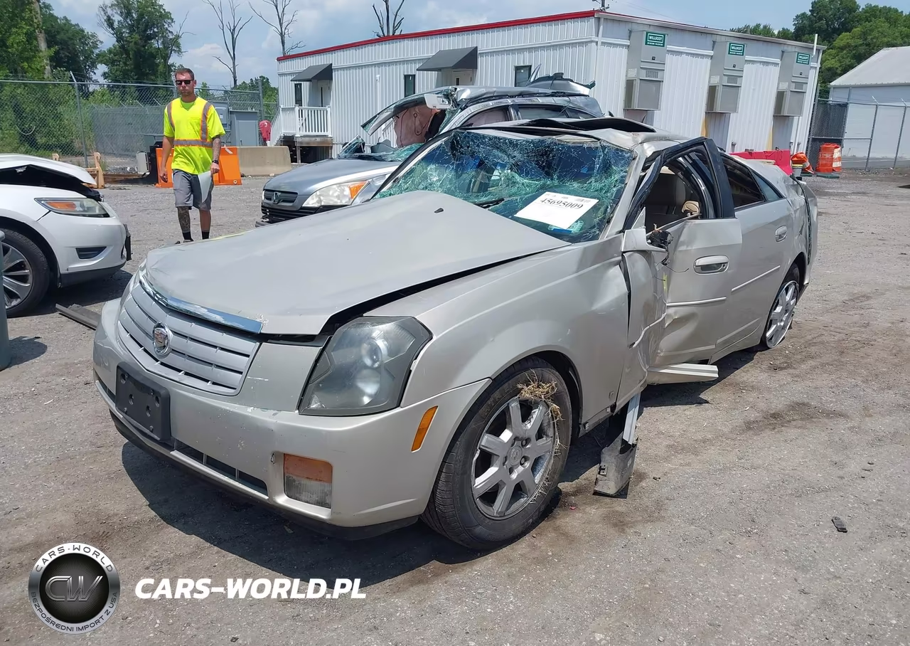 2007 Cadillac Cts Base W-1Sb VIN:1G6DP577870142042 - 2