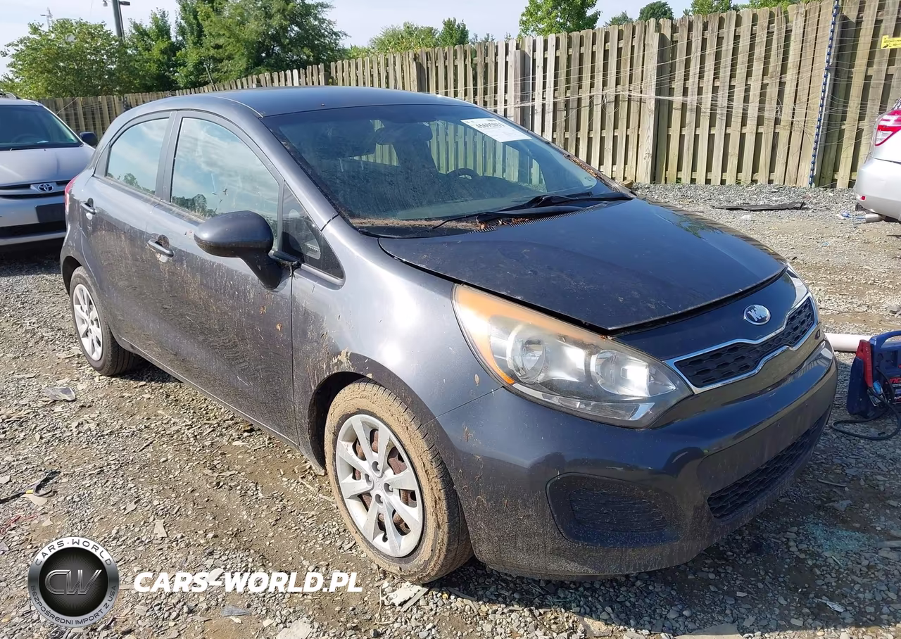 2013 Kia Rio Ex VIN:KNADN5A3XD6208380 - 1