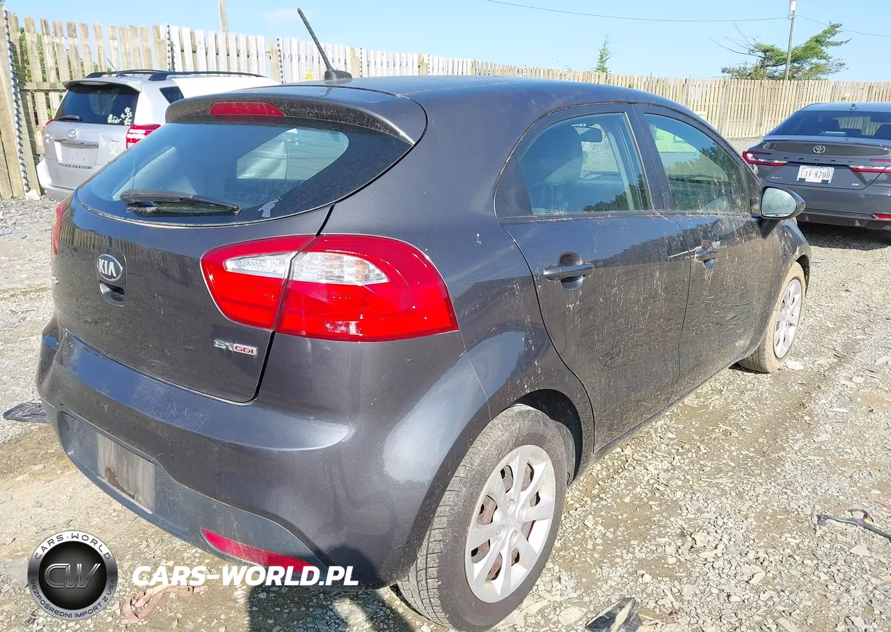 2013 Kia Rio Ex VIN:KNADN5A3XD6208380 - 4