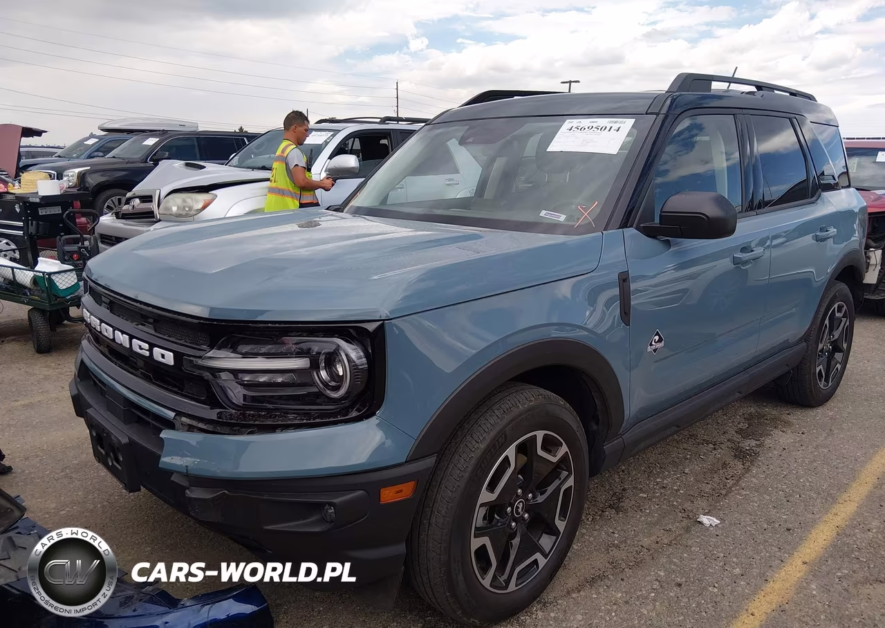 2021 Ford Bronco Sport Outer Banks VIN:3FMCR9C60MRA43987 - 2