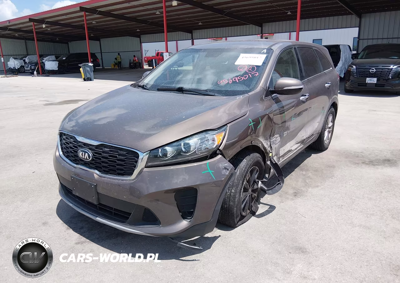 2019 Kia Sorento 2.4L Lx VIN:5XYPGDA38KG480571 - 2
