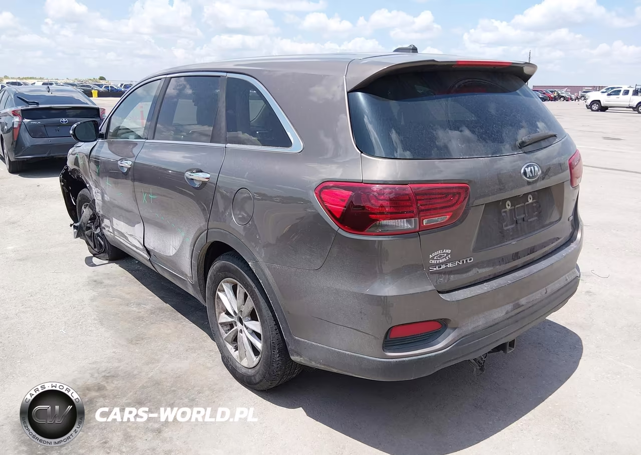 2019 Kia Sorento 2.4L Lx VIN:5XYPGDA38KG480571 - 3