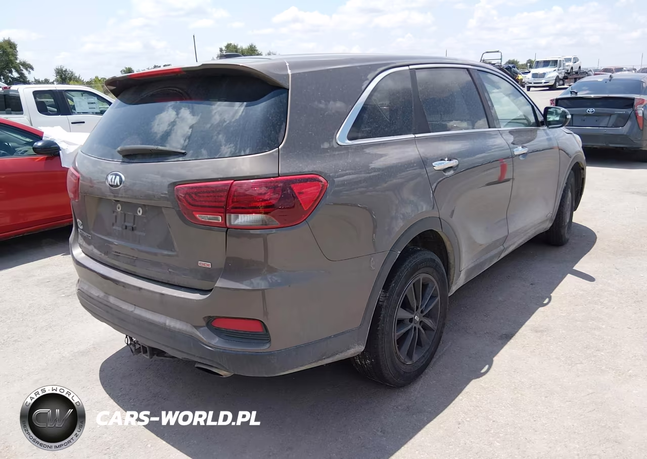 2019 Kia Sorento 2.4L Lx VIN:5XYPGDA38KG480571 - 4