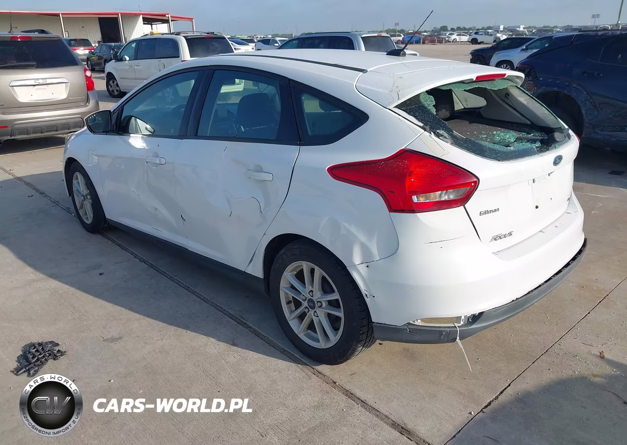 2018 Ford Focus Se VIN:1FADP3K2XJL272445 - 3