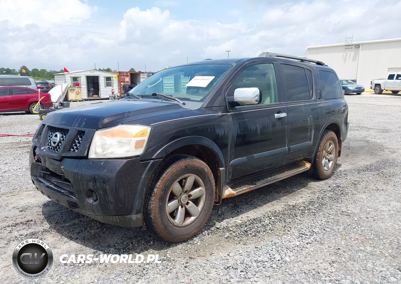 2011 Nissan Armada Sv VIN:5N1BA0ND9BN616072 - 2
