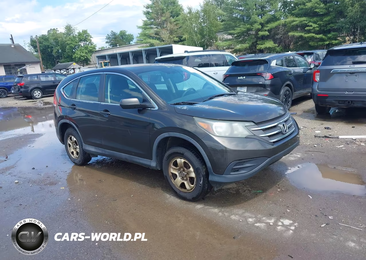 2014 Honda Cr-V Lx VIN:5J6RM4H33EL025993 - 1