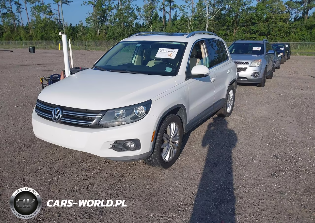 2012 Volkswagen Tiguan Se VIN:WVGAV7AXXCW503672 - 2