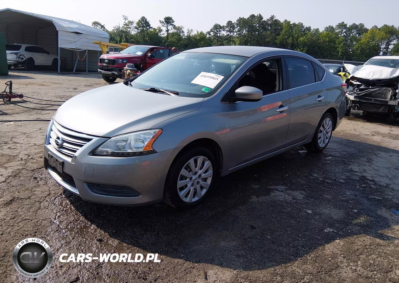 2014 Nissan Sentra Sv VIN:3N1AB7AP2EY250780 - 2