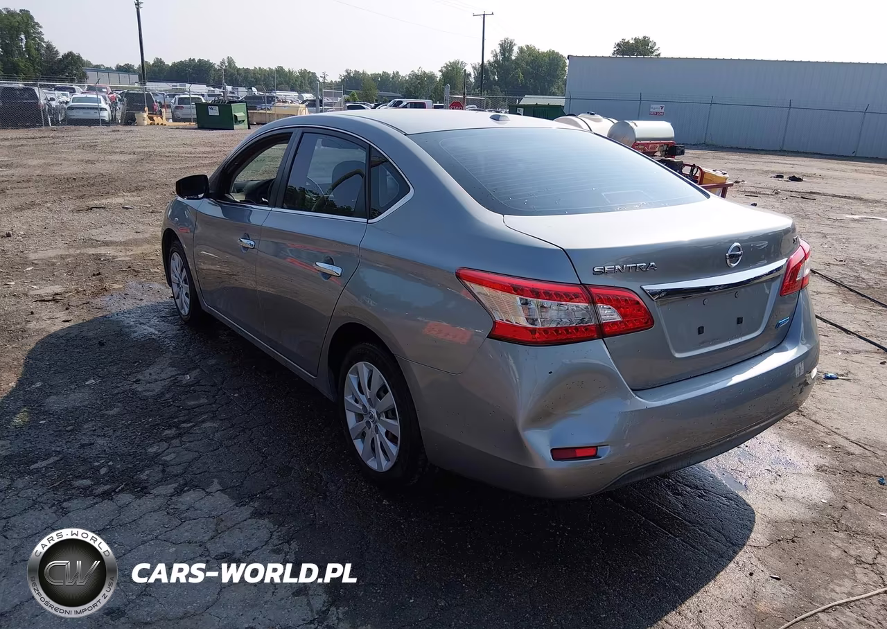 2014 Nissan Sentra Sv VIN:3N1AB7AP2EY250780 - 3