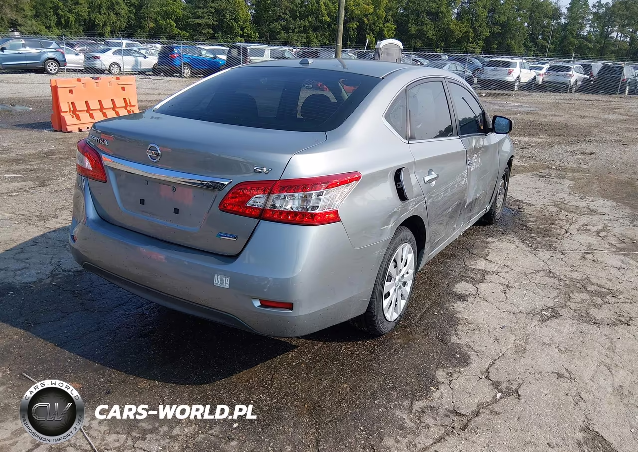 2014 Nissan Sentra Sv VIN:3N1AB7AP2EY250780 - 4
