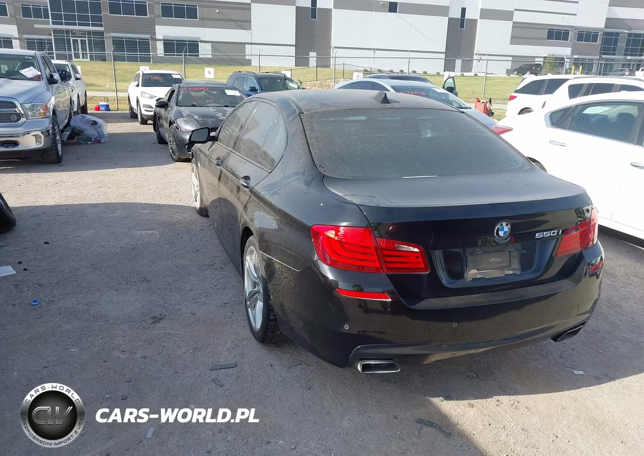 2013 BMW 550I VIN:WBAFR9C53DDX80020 - 3