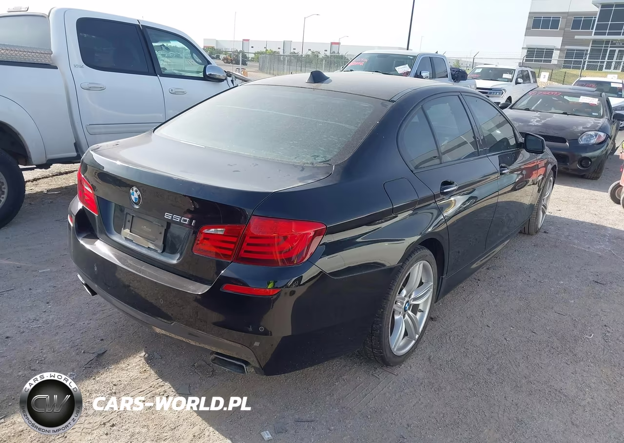 2013 BMW 550I VIN:WBAFR9C53DDX80020 - 4