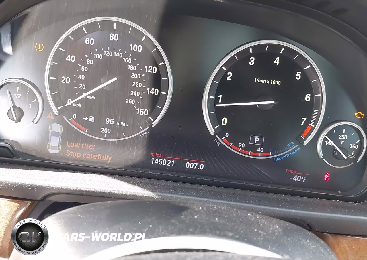 2013 BMW 550I VIN:WBAFR9C53DDX80020 - 7