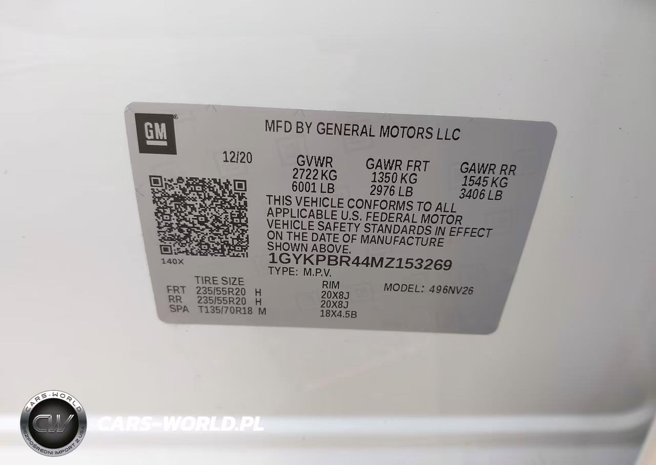 2021 Cadillac Xt6 Awd Luxury VIN:1GYKPBR44MZ153269 - 9