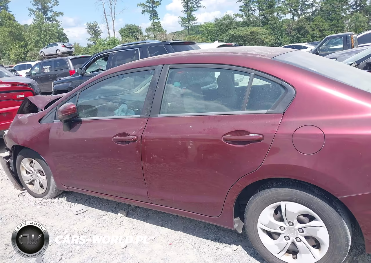 2014 Honda Civic Lx VIN:2HGFB2F52EH525116 - 14