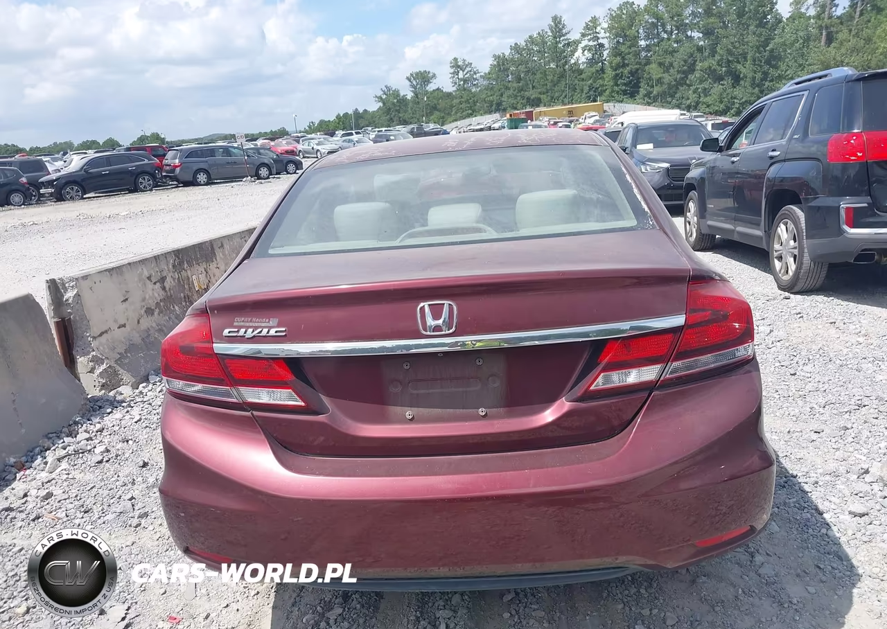 2014 Honda Civic Lx VIN:2HGFB2F52EH525116 - 16