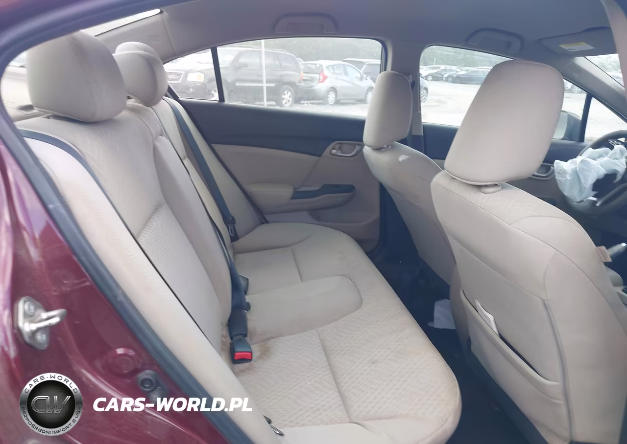 2014 Honda Civic Lx VIN:2HGFB2F52EH525116 - 8
