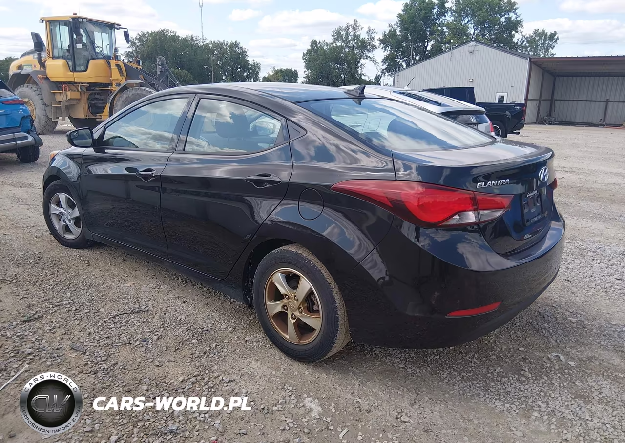 2015 Hyundai Elantra Se VIN:5NPDH4AE3FH602575 - 3