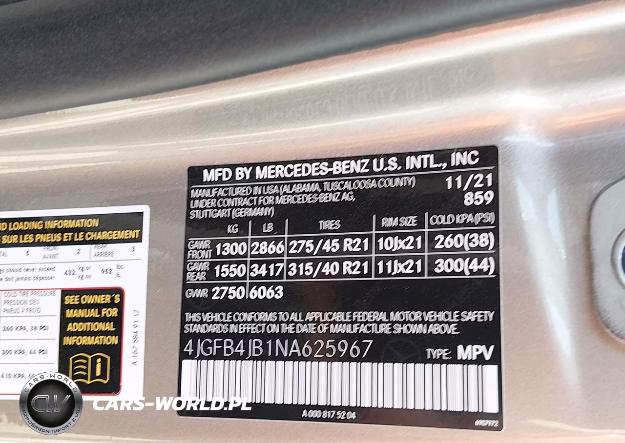 2022 Mercedes-Benz Gle 350 VIN:4JGFB4JB1NA625967 - 9