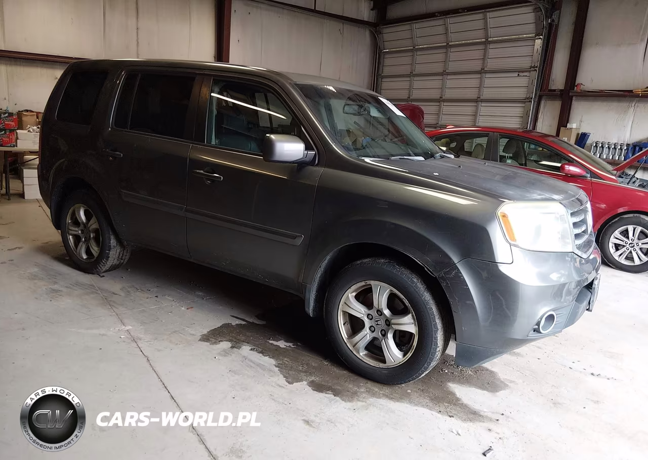 2012 Honda Pilot Ex-L VIN:5FNYF4H53CB054763 - 1