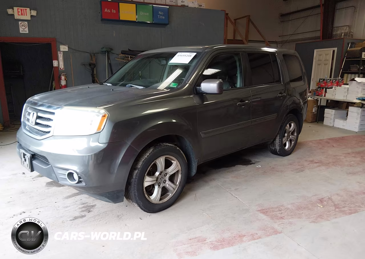 2012 Honda Pilot Ex-L VIN:5FNYF4H53CB054763 - 2