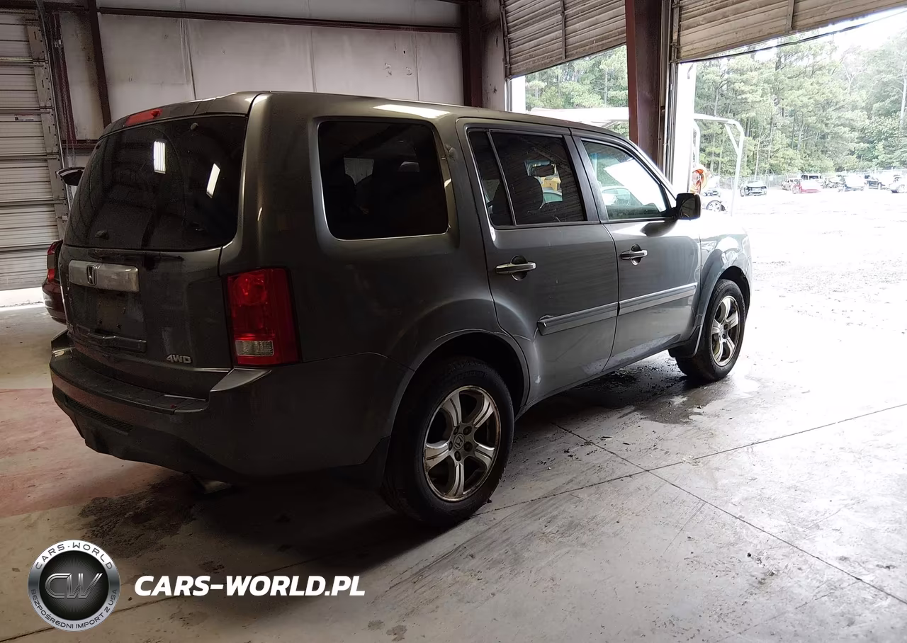 2012 Honda Pilot Ex-L VIN:5FNYF4H53CB054763 - 4