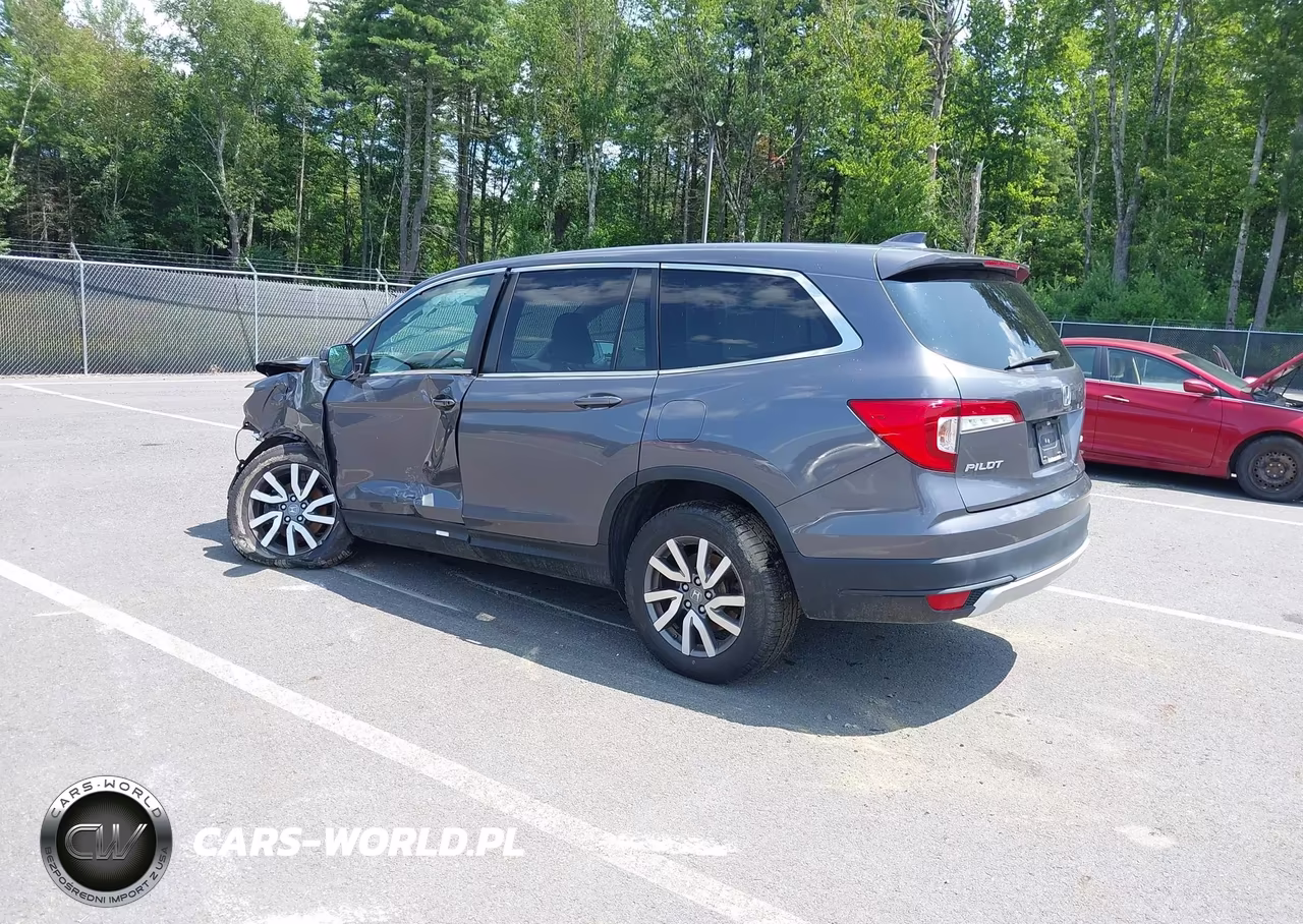 2020 Honda Pilot Awd Ex-L VIN:5FNYF6H55LB032596 - 3