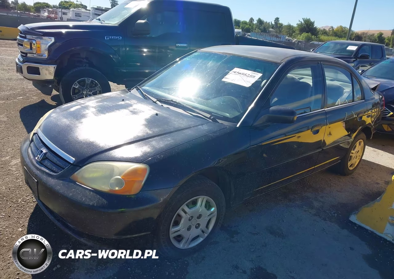 2001 Honda Civic Lx VIN:1HGES16591L025912 - 2
