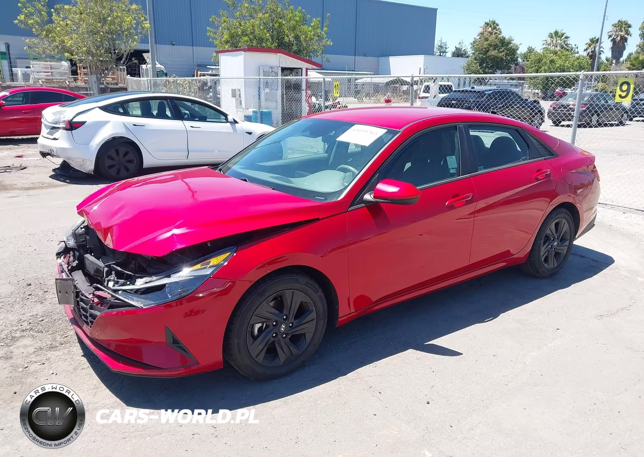 2022 Hyundai Elantra Sel VIN:5NPLM4AG5NH057583 - 2