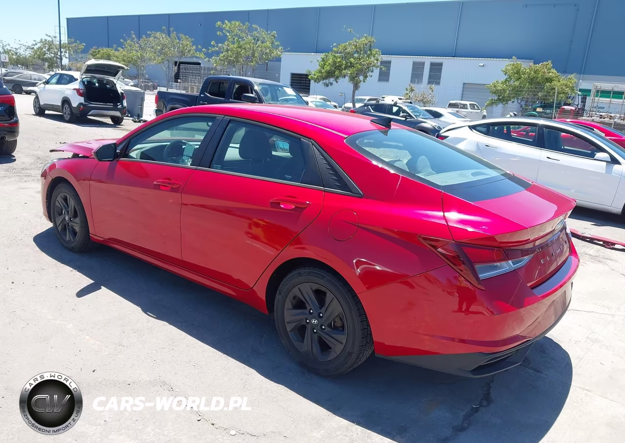 2022 Hyundai Elantra Sel VIN:5NPLM4AG5NH057583 - 3