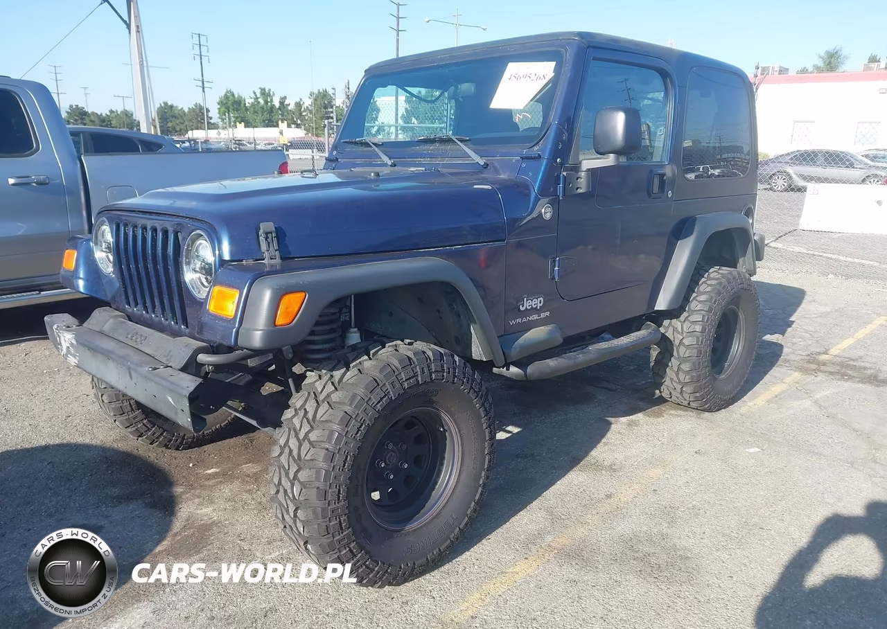 2005 Jeep Wrangler Se VIN:1J4FA29S35P331722 - 2