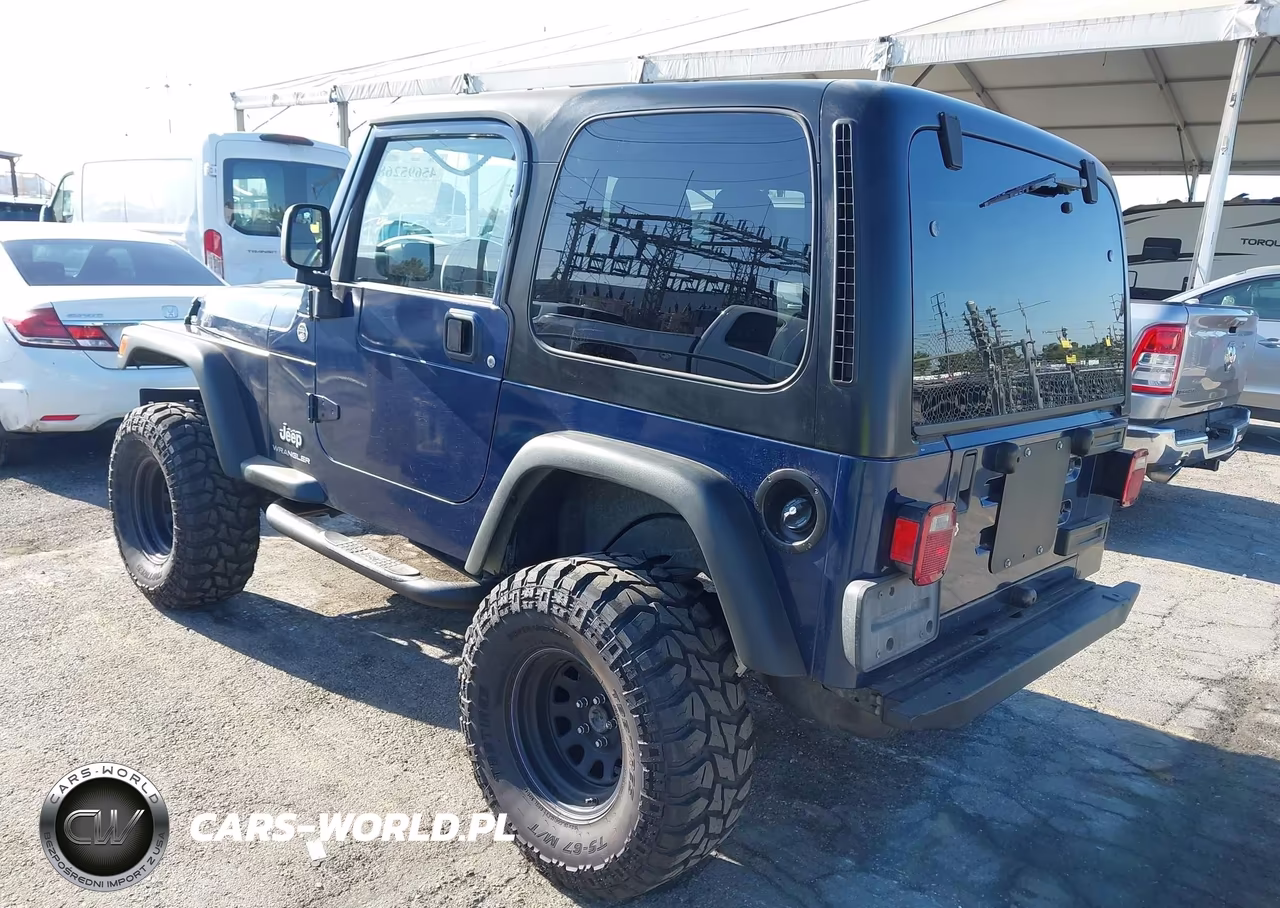 2005 Jeep Wrangler Se VIN:1J4FA29S35P331722 - 3