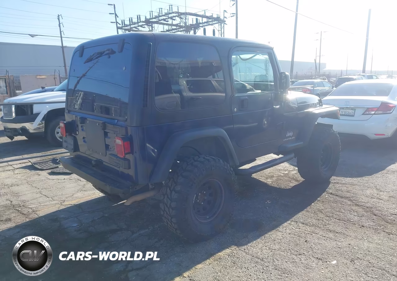 2005 Jeep Wrangler Se VIN:1J4FA29S35P331722 - 4