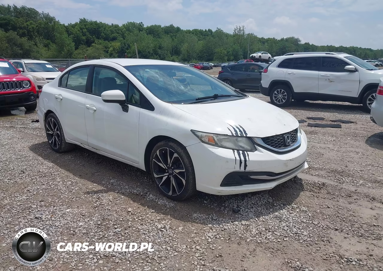 2014 Honda Civic Lx VIN:19XFB2F55EE201765 - 1