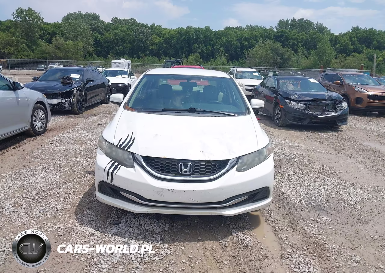 2014 Honda Civic Lx VIN:19XFB2F55EE201765 - 12