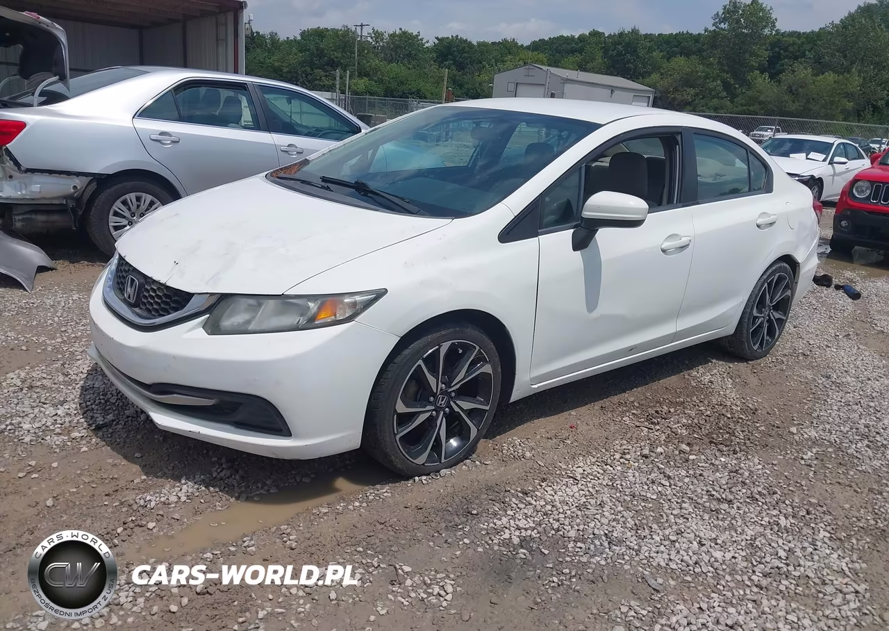 2014 Honda Civic Lx VIN:19XFB2F55EE201765 - 2
