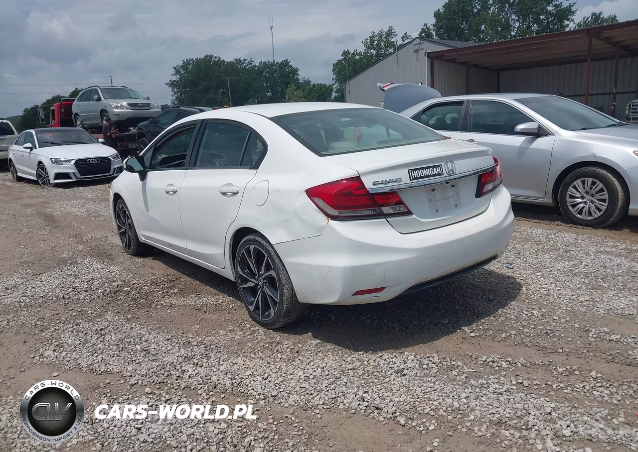 2014 Honda Civic Lx VIN:19XFB2F55EE201765 - 3