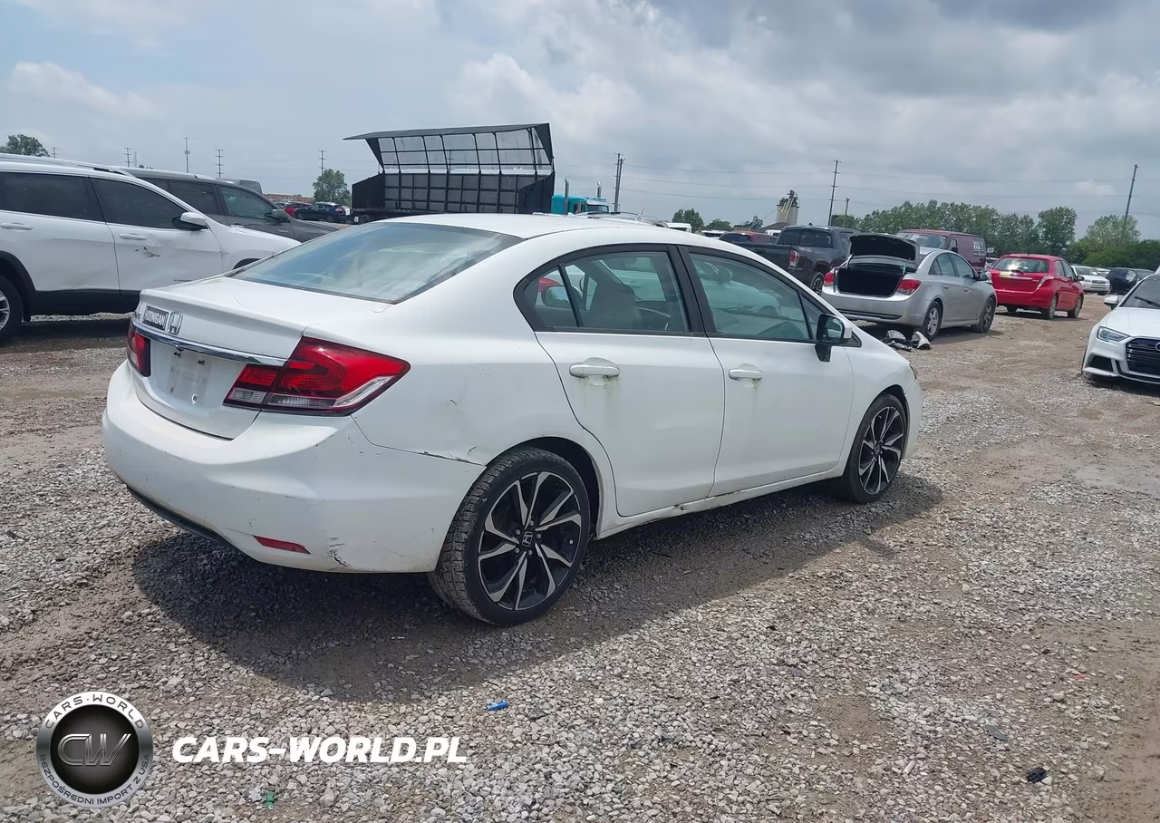 2014 Honda Civic Lx VIN:19XFB2F55EE201765 - 4