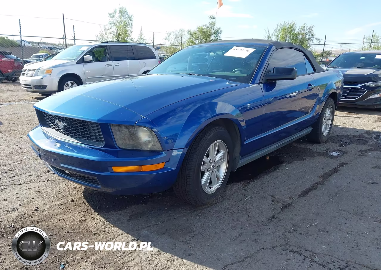 2006 Ford Mustang V6 VIN:1ZVFT84N165249017 - 2