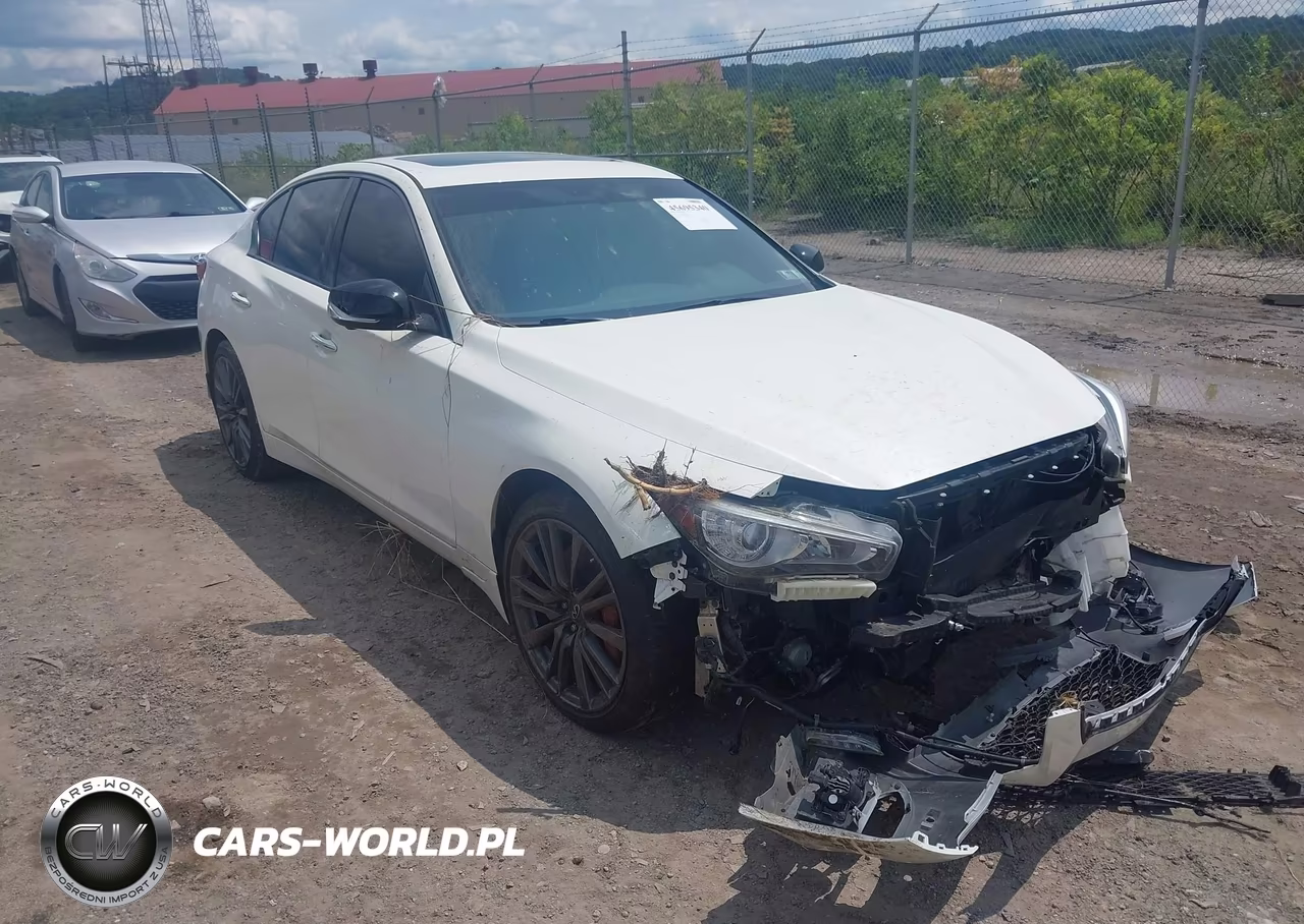 2021 Infiniti Q50 Red Sport 400 Awd