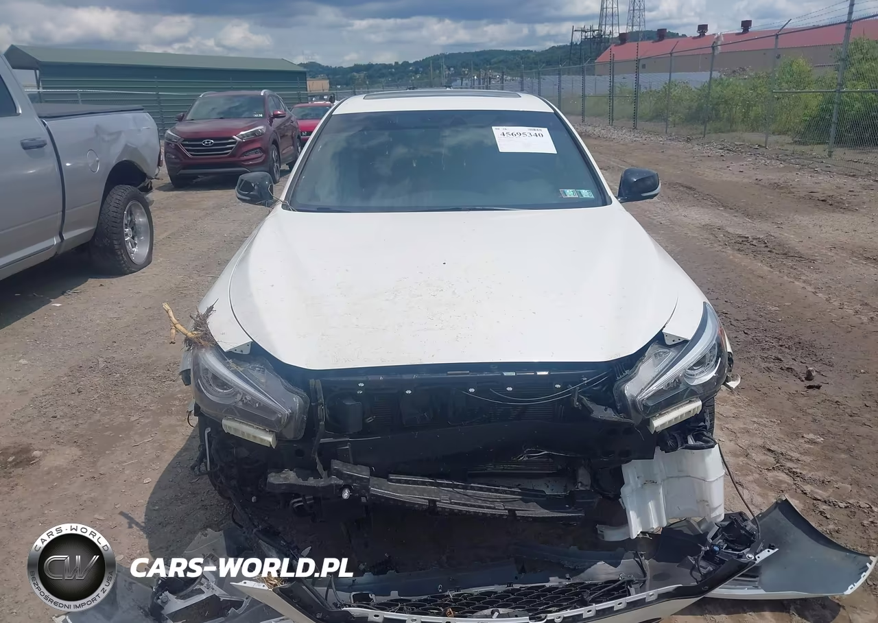 2021 Infiniti Q50 Red Sport 400 Awd VIN:JN1FV7DR9MM880422 - 12