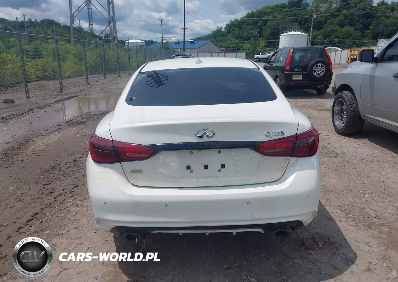 2021 Infiniti Q50 Red Sport 400 Awd VIN:JN1FV7DR9MM880422 - 16