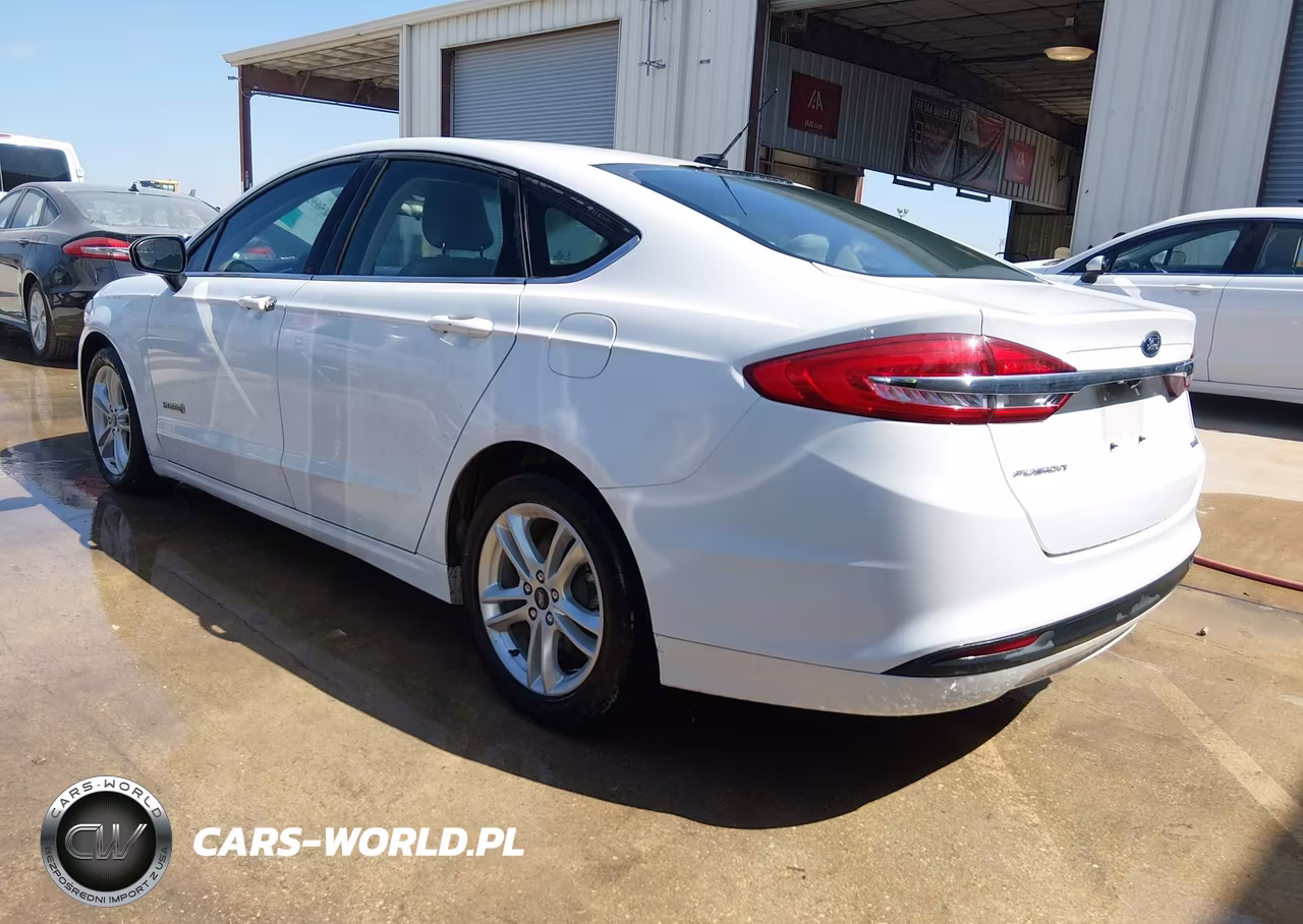 2018 Ford Fusion Hybrid S VIN:3FA6P0UU7JR281983 - 3
