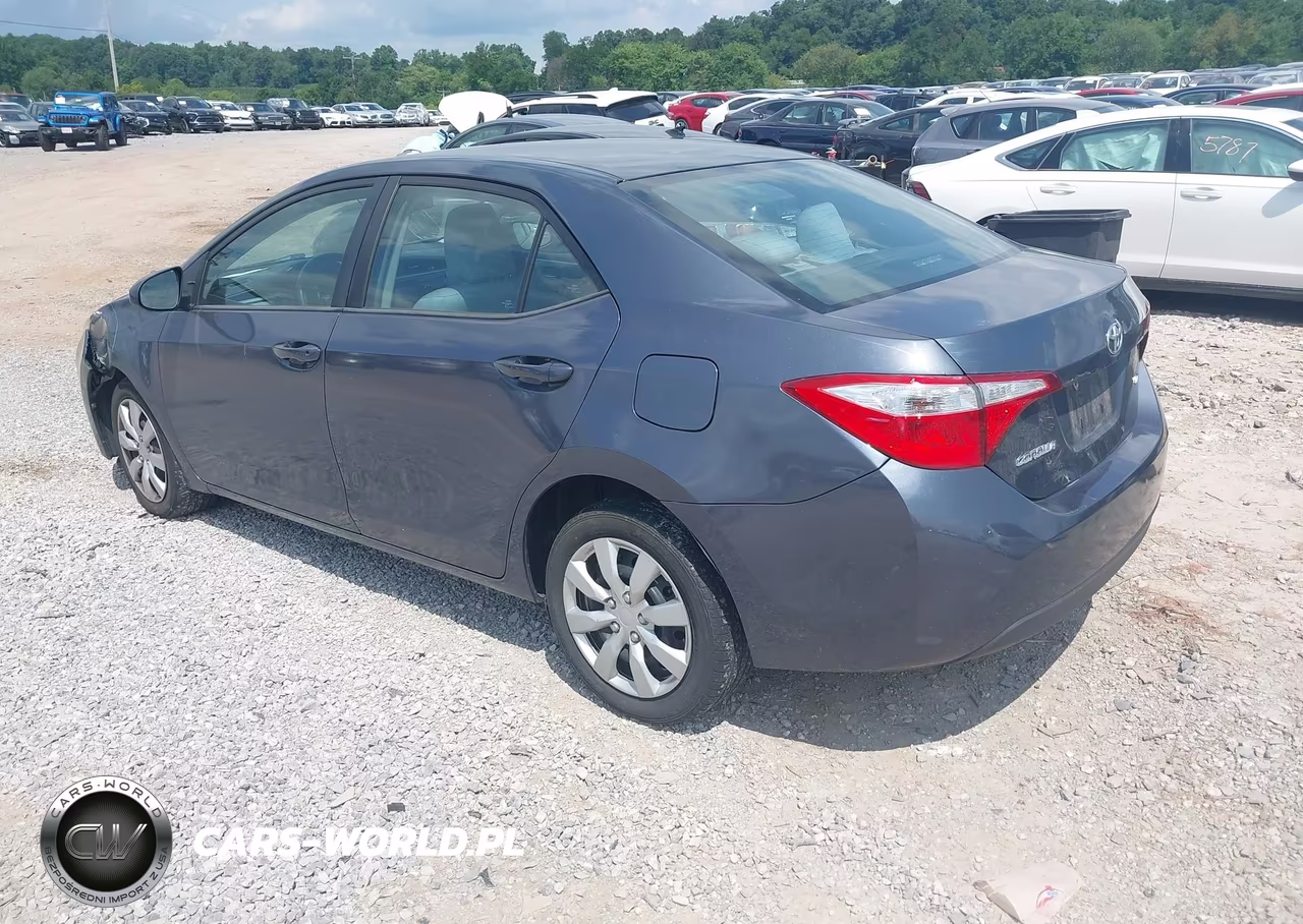 2015 Toyota Corolla Le VIN:2T1BURHE3FC434901 - 3