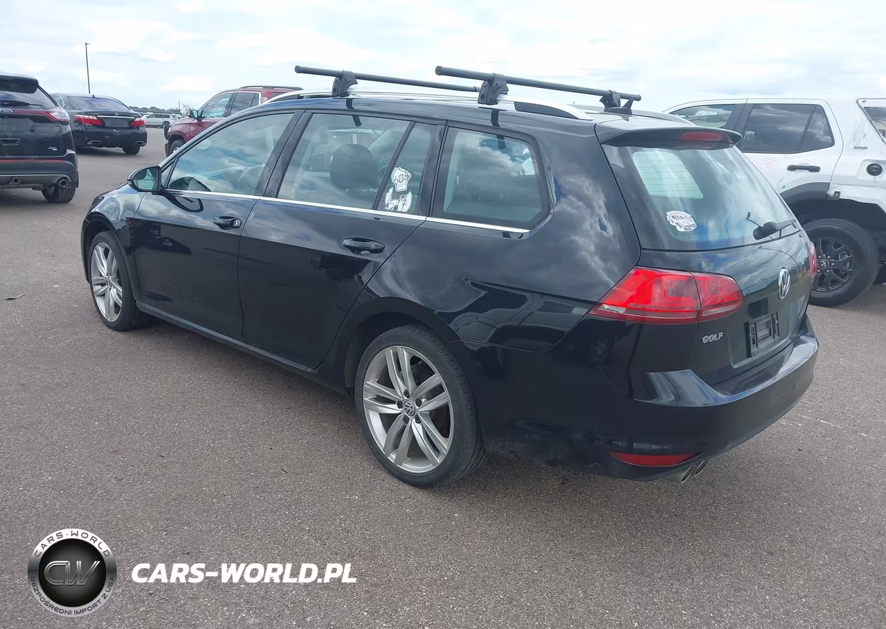 2015 Volkswagen Golf Sportwagen Tdi Sel 4-Door VIN:3VWCA7AU9FM500312 - 3