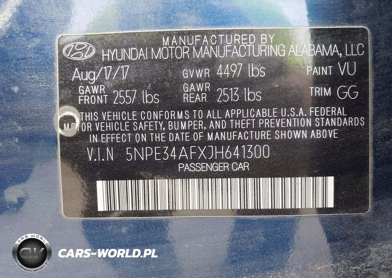 2018 Hyundai Sonata Limited VIN:5NPE34AFXJH641300 - 9